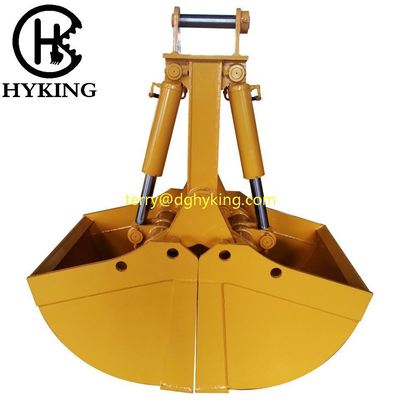Hydraulic Clamshell Bucket for 15ton Excavator with 0.8m³ Capacity and 1 Year Warranty